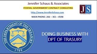 Federal Contracting - Procurement Playbook - Doing Business With Department of Treasury - DOT