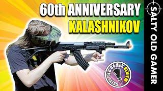 60th Anniversary Kalashnikov Airsoft AEG | SaltyOldGamer Airsoft Review