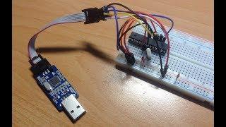 AVR microcontrller programming  for component tester (easy guide)