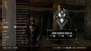 Skyrim PS4 Mod: Colorless Armors