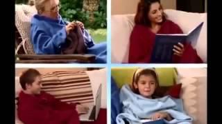 Одеяло - Плед - Халат с рукавами Cuddle Blanket