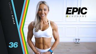 SHOULDERS OF STEEL Dumbbell Shoulder Workout | EPIC Endgame Day 36