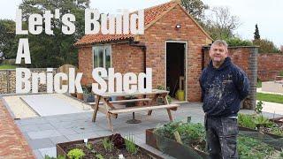 Let's Build a Brick Shed | Let's Build