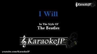 I Will (Karaoke) - Beatles