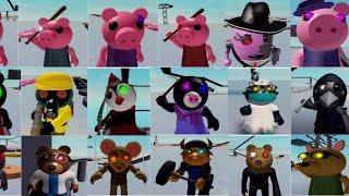 The Piggy Battle All infected jumpscares from Father to Skelly
