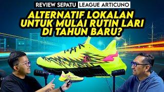 Sepatu Lari Lokal Nyentrik, Fitur Keseluruhan Unik! REVIEW League Articuno