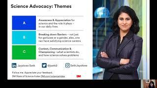 3M's Jayshree Seth's Presentation at the 2020 STEMconnector Virtual Summit