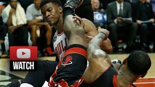 2014.03.09 - Jimmy Butler vs LeBron James Battle Highlights - Bulls vs Heat