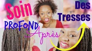 AFRO HAIR || Soin profond sur cheveux naturels pendant/après les tresses (Karité/ORS/APHOGEE)