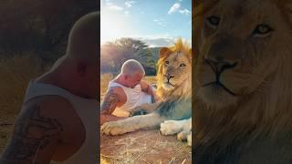 Saying goodbye to a Lion #lion #wildlife #animals