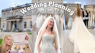 VLOG: wedding dress shopping, venue, asking bridesmaids, planning... 