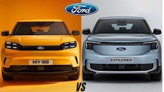 2024 Ford Capri EV vs 2024 Ford Explorer EV - In-Depth Comparison | Which Electric SUV Wins?