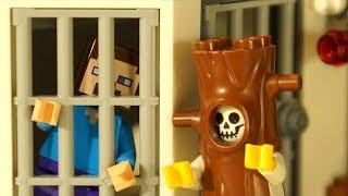 ЛЕГО ТЮРЬМА и Борька ПОЛЕНО - LEGO НУБик Майнкрафт