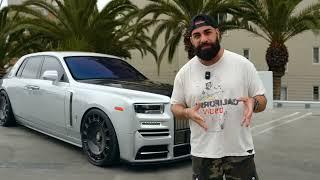MANSORY ROLLS ROYCE PHANTOM + GOLD BRABUS 4X4 G63