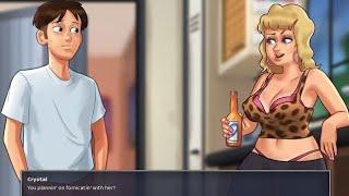 Summertime Saga/Roxxy's Mom Hotter 'Crystal' Full Latest Walkthrough.