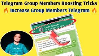 Telegram Group Members Boosting Tricks | How To Increase Group Members Telegram 