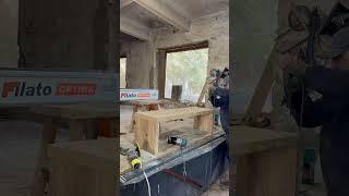 Скамья для обуви…. #wood #деревообработка #карагач #woodworking