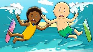 Surfen | Caillou auf Deutsch