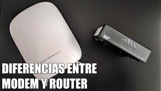 Diferencias entre un Modem y un Router