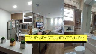 TOUR PELO NOSSO APARTAMENTO MRV - COMPLETO - APARTAMENTO PEQUENO 44M²