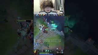 Magnus Regrets Skewering This Elder Titan  #dota2 #rostik #eldertitan #magnus #midlaneoutplay