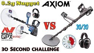 GPX 6000 vs Garrett Axiom