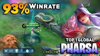 93% WINRATE! Unkillable Pharsa Best Build 2021 [ Top 1 Global Pharsa Gameplay] By ᴄʜαᴄʜı - MLBB