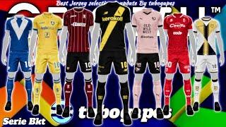 New Kits! "Serie Bkt" All Kits Update eFootball 2025 Mobile