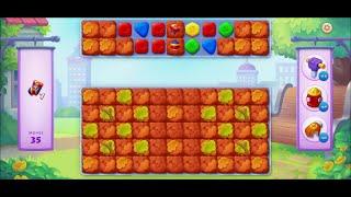 TOWNSHIP   Colorful Puzzle  Match -3  game level # 2155