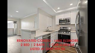 Lake Elsinore 2 Bed 2 Bath Condo UNDER $300K
