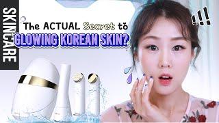 I TESTED KOREA'S MOST POPULAR SKINCARE DEVICES FOR 4 WEEKS | LG Pra L Full Review! meejmuse