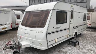 Обзор каравана, прицепа-дачи, автодома Coachman VIP 2005, на 5 человек с французской кроватью