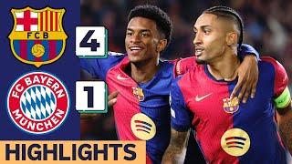 Barcelona vs Bayern Munich 4-1 | All Goals & Highlights - European Champions League 2024