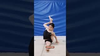 Contortion Leg behind The Head #shorts