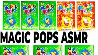 LOTS OF MAGIC POPS POPPING CANDY ASMR ..!! ONLY POPPING CANDY VIDEOS SOUND EFFECTS ASMR