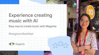 "Experience creating music with AI" keynote speech at Digital Bridge 2023