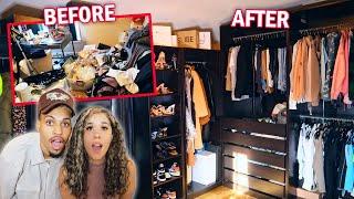 THE JK NATION $5,000 CLOSET TRANSFORMATION!!!