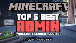 Top 5 Best MODERATION Plugins For Your Minecraft Server (1.20+)