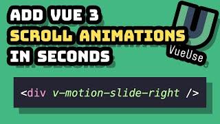 Animate an Element on Scroll in 4 Minutes?