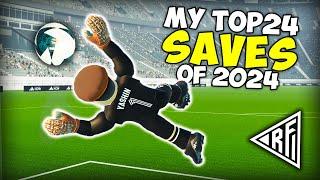 MY TOP 24 SAVES of 2024 in Real Futbol 24!