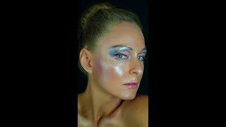 RAINBOW TROUT. BACKSTAGE MODEL SVETLANA LIGHT. 4K