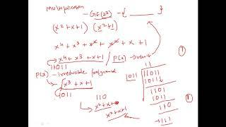 AES II -  Finite Field ( Galois Field ) Arithmetic for Advanced Encryption Standard - CSE4003