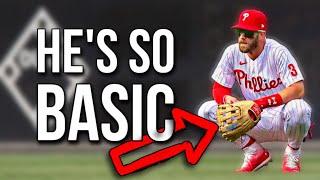 Bryce Harper Has The Most STANDARD Glove In The MLB