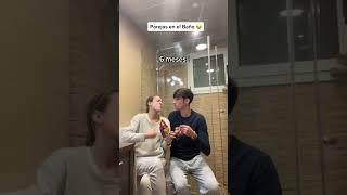 Parejas en el baño  #shorts #youtubeshorts #humor #pareja #novios