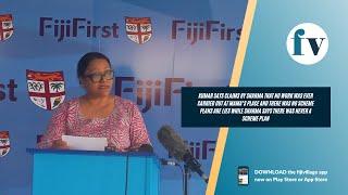 Fijifirst Press Conference | Fijifirst Candidate Premila Kumar