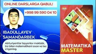 Master matematika kursi (89-dars)     (2614-…2641)- misollar