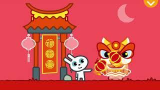 Ride Your Own Dragon  in Bunny Chinese New Year  by Pango Storytime   Best Apps for Kids