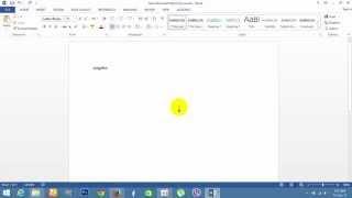 How to Disable Spelling and  Grammar Check In MS Word