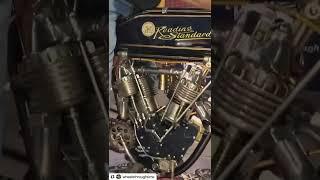 Reading standard pedal start motorcycle from wheels through time