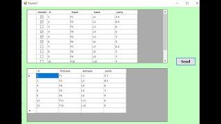 c# tutorial for beginners: Send dataGridView values to another dataGridView in C#